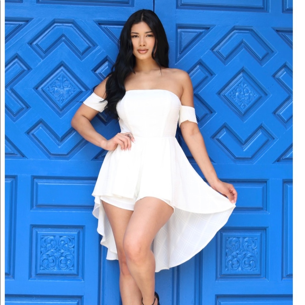 Beautiful romper white, Is really beautiful